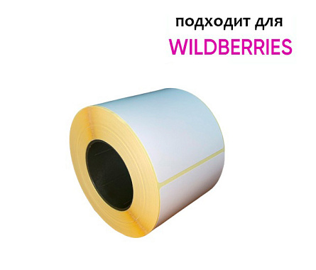 Лента с этикетками 58х60